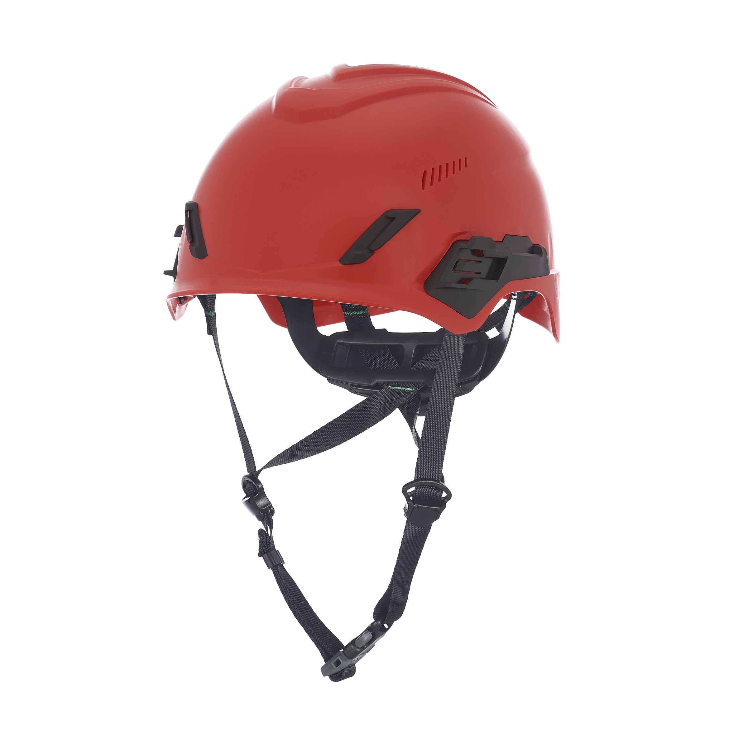 V-Gard® H1 Pro Safety Helmet, Trivent, Red, Fas-Trac® III H1, No Reflective Stripes, ANSI, Meets EN 12492 (Energy Impact, Penetration, and Retention)